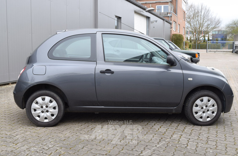 NISSAN MICRA, grau, 2-trg.