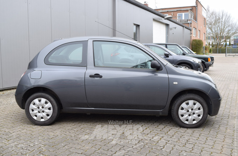 NISSAN MICRA, grau, 2-trg.