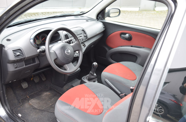 NISSAN MICRA, grau, 2-trg.