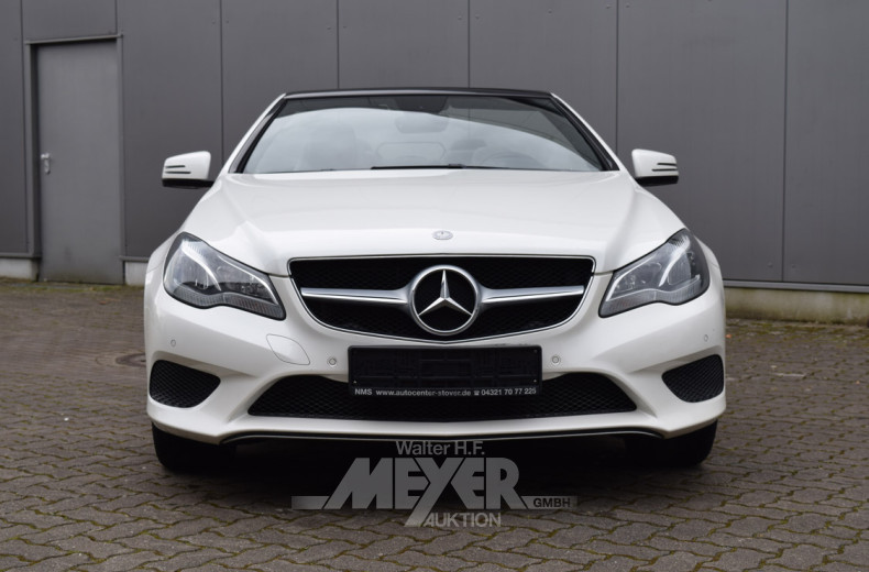 MERCEDES-BENZ E220 CDI Cabrio Blue