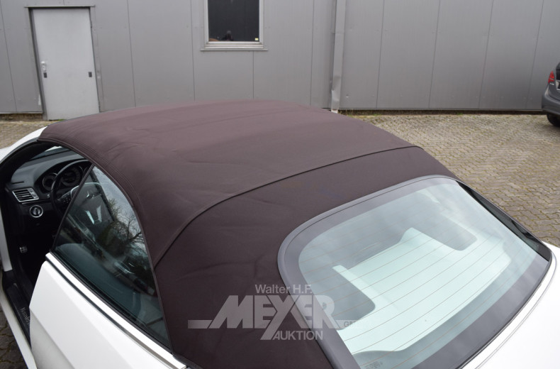 MERCEDES-BENZ E220 CDI Cabrio Blue