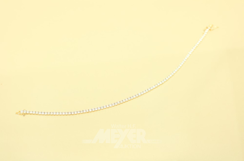 Armband, 750er GG, Allianzform,