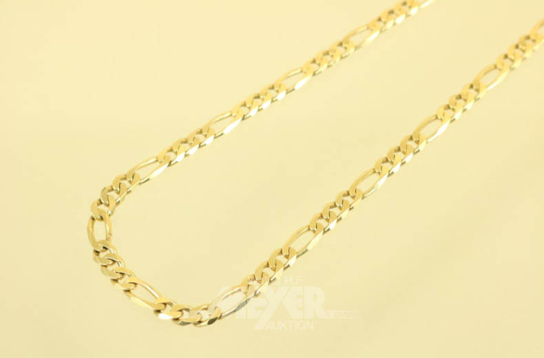 Flachpanzer-Halskette, 750er GG,