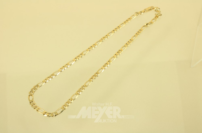 Flachpanzer-Halskette, 750er GG,