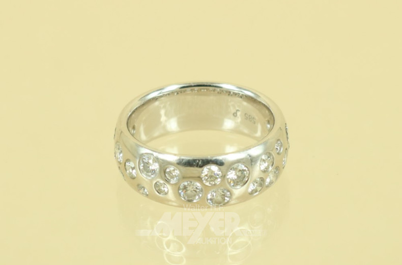 Bandring, 585er WG, besetzt mit