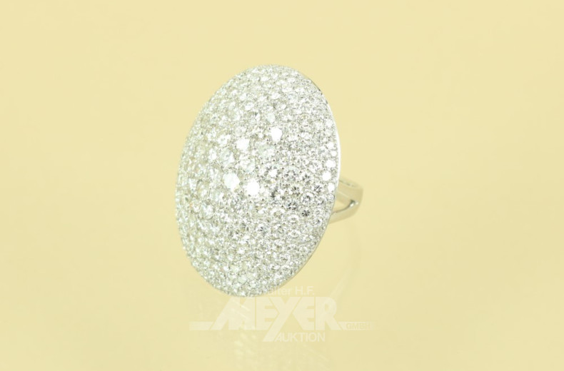 Damenring, 585er WG, Modellanfertigung,