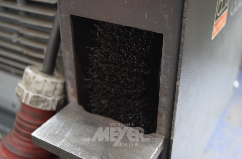 Bürsten-, Schleif- u. Poliermaschine