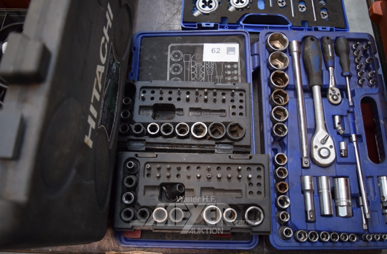 Gewindeschneid- u. Steckschlüsskasten