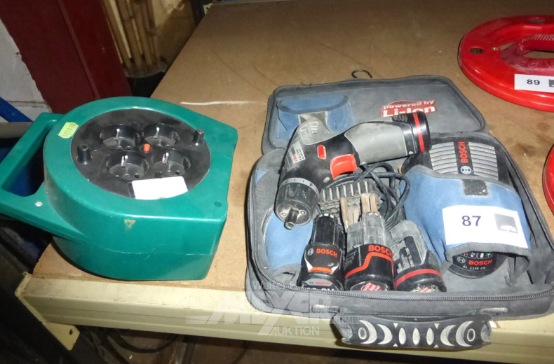 Akku- Bohrschrauber, Fabr.: BOSCH mit