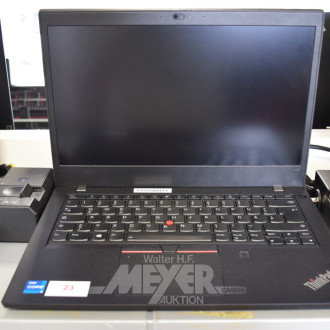 Laptop LENOVO ThinkPad L14 G2, schwarz