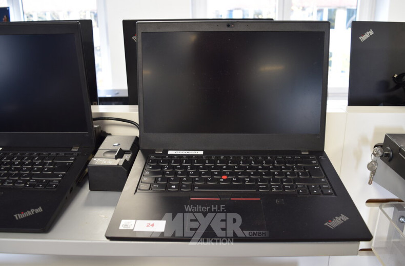 Laptop LENOVO ThinkPad L14 G1, schwarz