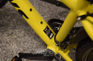 Fahrrad, gelb