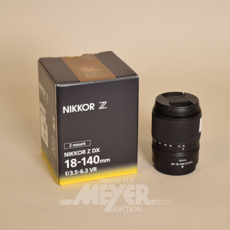 Zoom Objektiv NIKON 18-140 mm