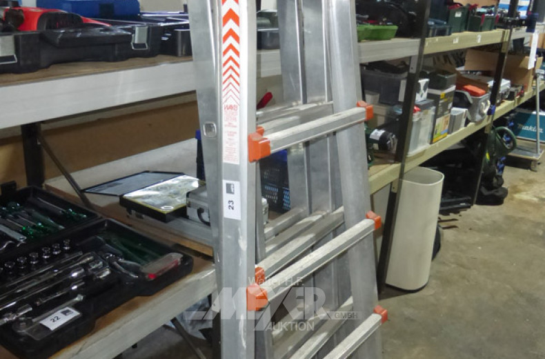 Alu- Montage-/Teleskopleiter