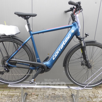E-Bike, blau/silber