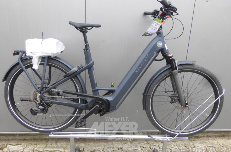 E-Bike, blaumatt