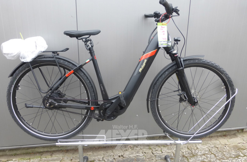 E-Bike, schwarzmatt