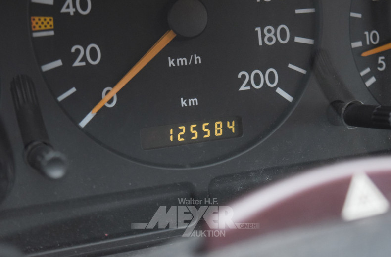 MERCEDES-BENZ W163 ML320, blau