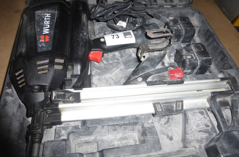 Akku- Bolzenschubgerät im Kasten