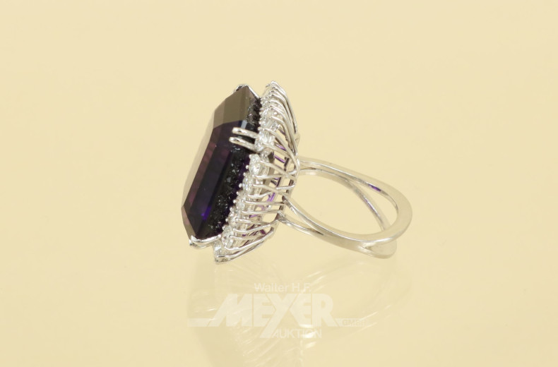 Damenring, 750er WG, Modellanfertigung,