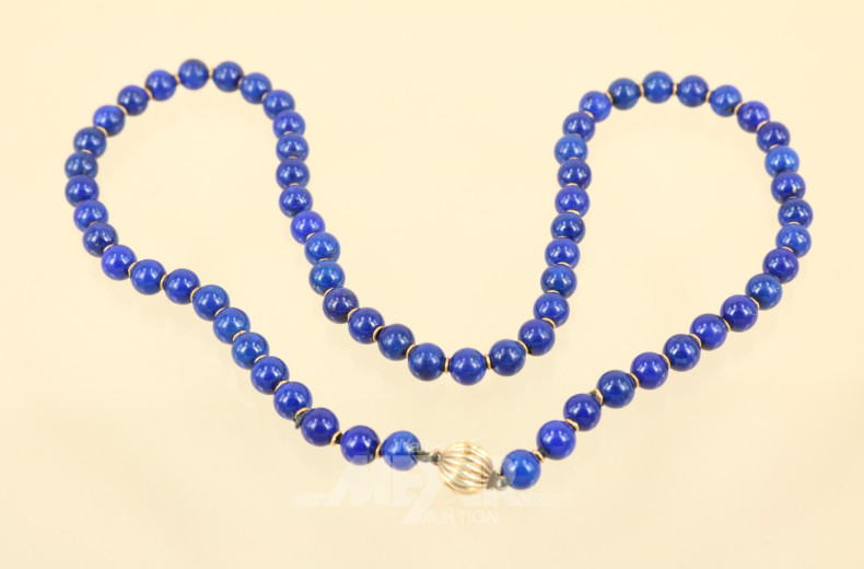 Lapiskette, 585er GG-Schließe,