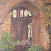 Los 2915: Gemälde ''Kirchenportal''