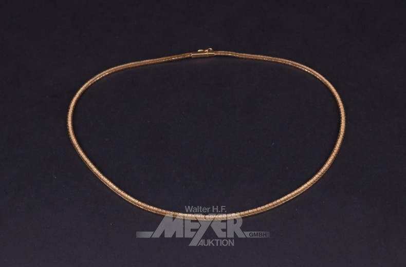 Halskette, 750er GG, ca. 25 g.