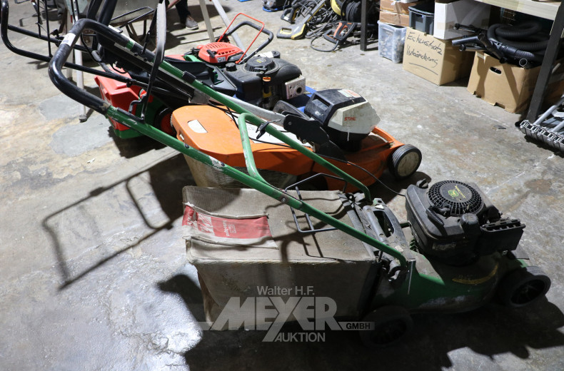 Benzin Rasenmäher