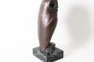 Bronzeskulptur "Eule"