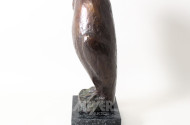 Bronzeskulptur "Eule"