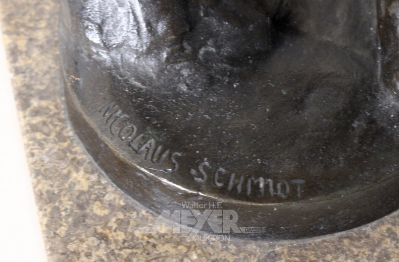 Bronzeskulptur "Astbrecher"