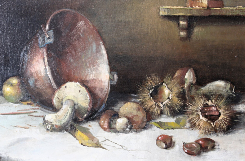 Gemälde "Obststillleben"