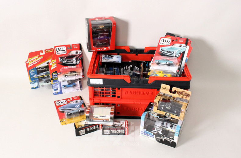 gr. Posten Modellautos in OVP, u.a.: