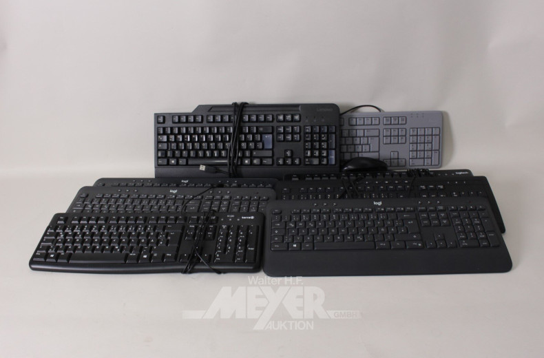 div. Tastaturen, ca. 40 Stck.