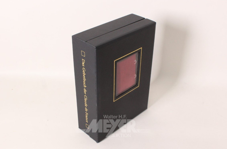 Faksimilie / Prachtbuch "Das Gebetbuch der Claude de France"