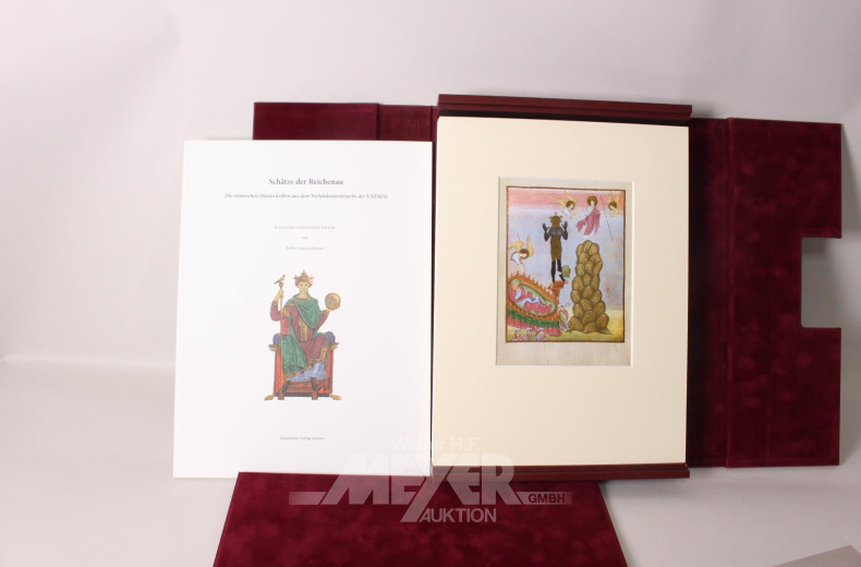 Faksimilie / Prachtbuch "Schätze der Reichenhauer Buchmalerei"
