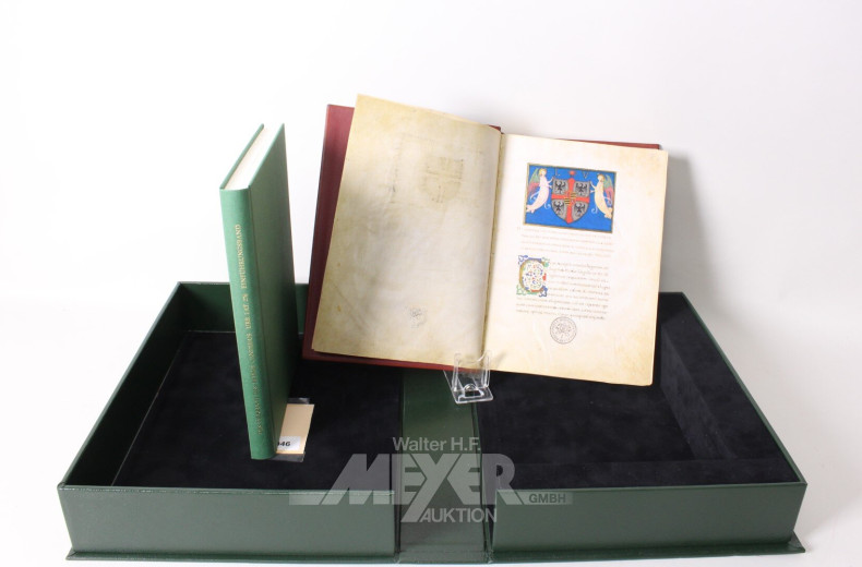 Faksimilie / Prachtbuch "Das Tierbuch des Petrus Candius"