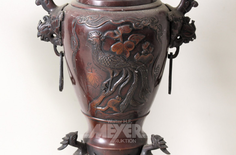 Vasenpaar, Asia-Dekor