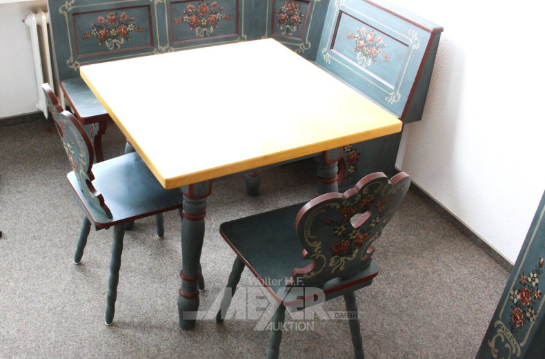 Bauernsitzgruppe, 5-tlg.,