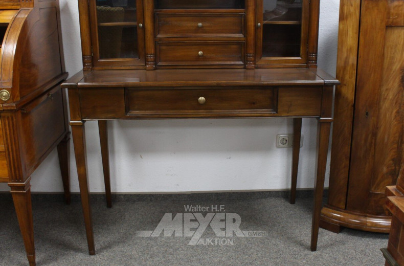 Aufsatzsekretär, 2-türig, 3 Züge