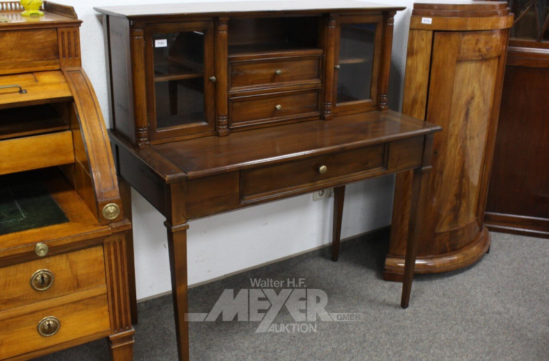 Aufsatzsekretär, 2-türig, 3 Züge