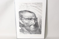 Lithographie  "Selbstbildnis"