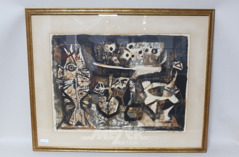 Farblithografie "Nature Morte"