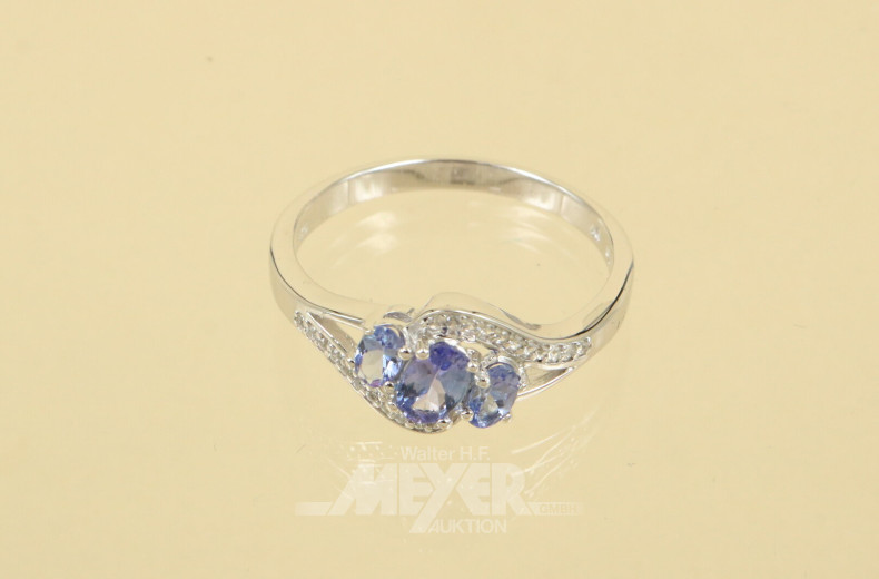 Damenring mit Tansanit