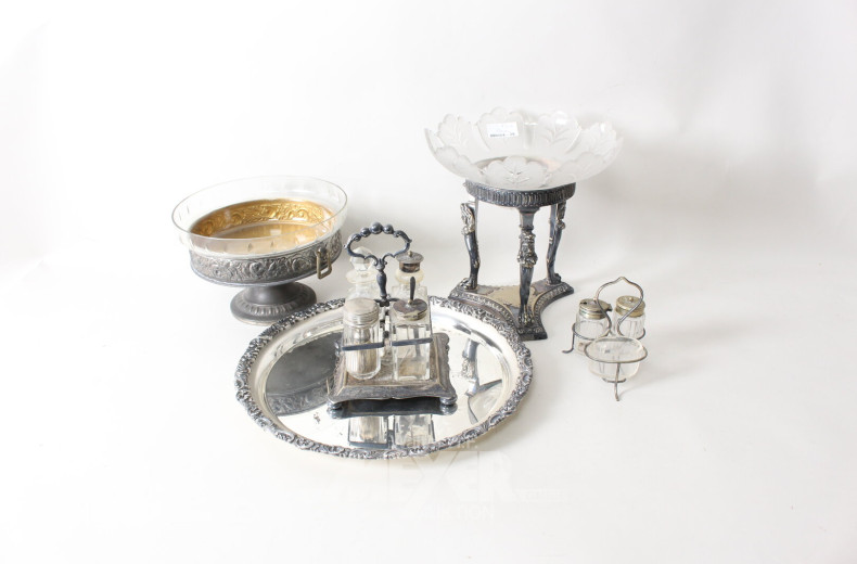 Posten Metall-Dekorationen