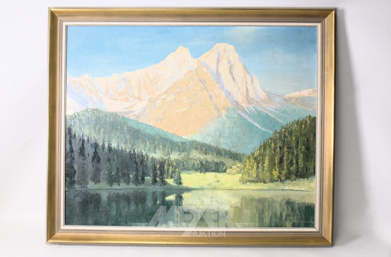 Gemälde "Gebirgsmassiv"