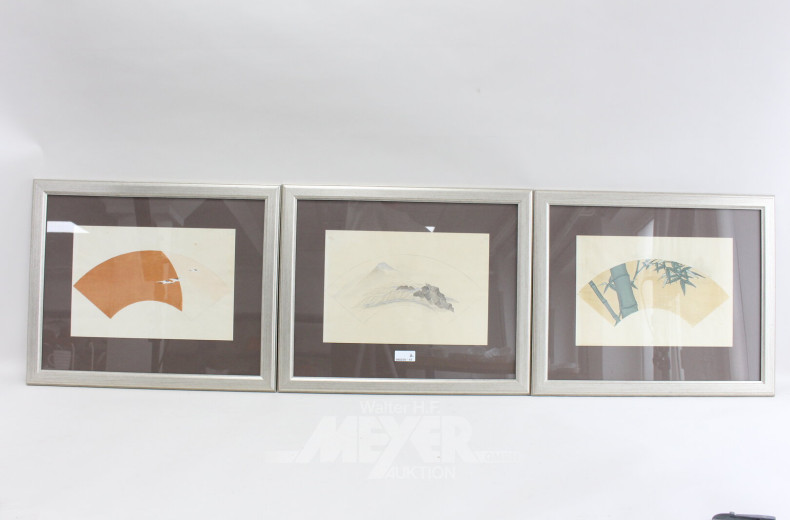 japanische Holzschnitte