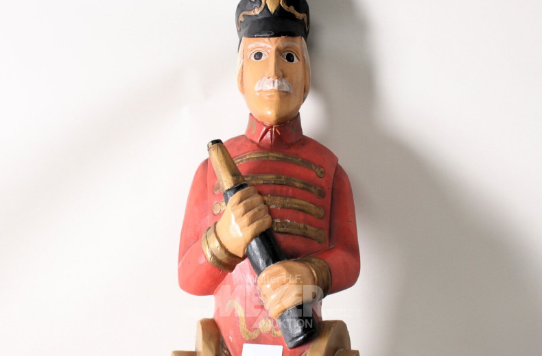 Deko Galionsfigur "Kapitän mit Fernglas"