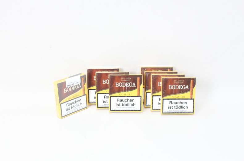 8 Packungen Cigarillos, "BODEGA"