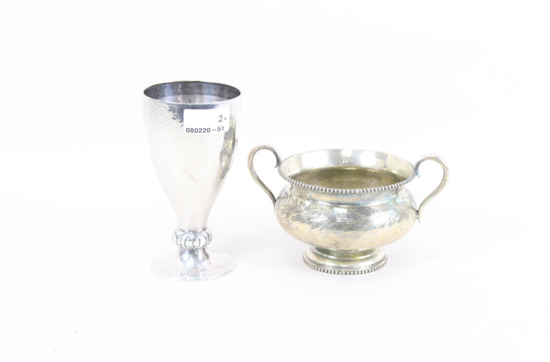 Pokalbecher u. 1 Henkelschale